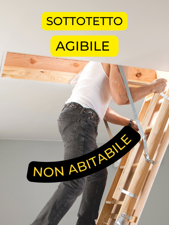 Sottotetto agibile non abitabile. Cosa fare per vendere una casa con questo “problema”